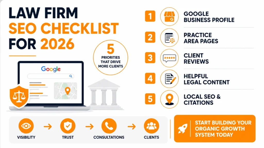 Law Firm 5 SEO Checklist