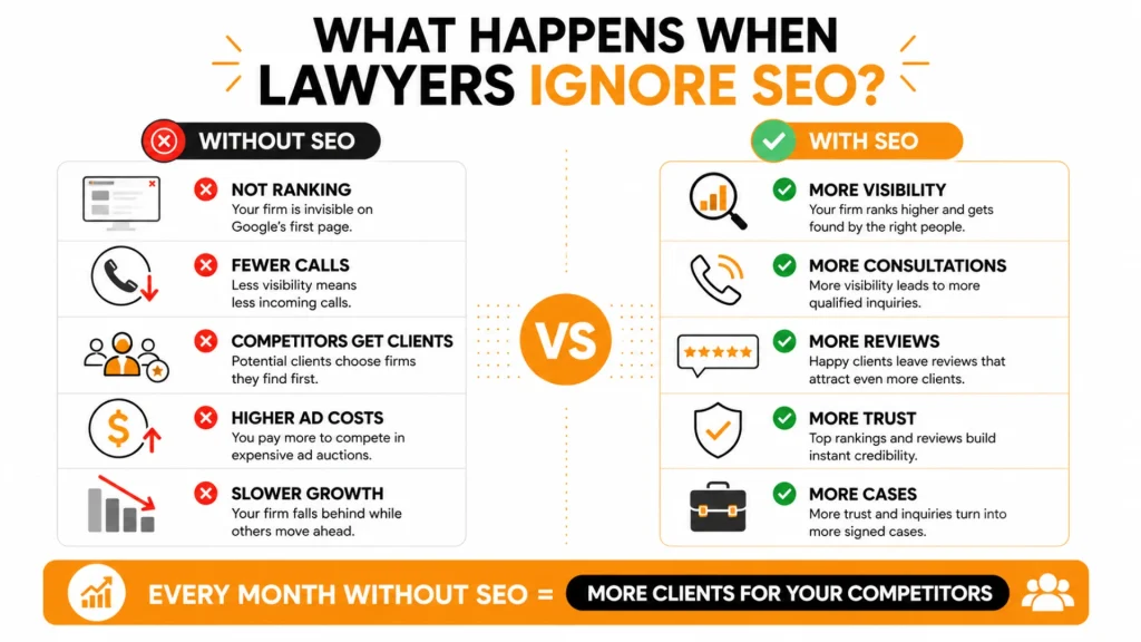 The Real Cost of Ignoring SEO as a Lawyer